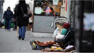 Familles à la rue : le CASP organise une opération "coup de poing" pour alerter les pouvoirs publics