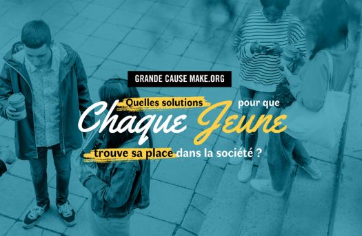 Consultation "quelles solutions pour que chaque jeune trouve sa place dans la société ?"